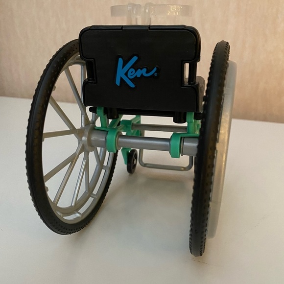 Barbie Doll Red + Green Wheelchair and Purple Ramp For 11” Dolls- See Pi… - Picture 8 of 15